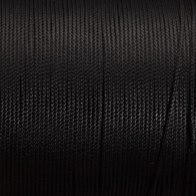 Нитка вощена Coats 500 м 1,0 мм чорний